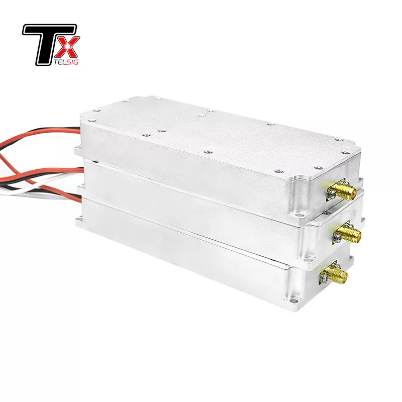 50W 2.4G 1.2G UAV Radio Signal Block Module ດ້ວຍ GaN Circulator