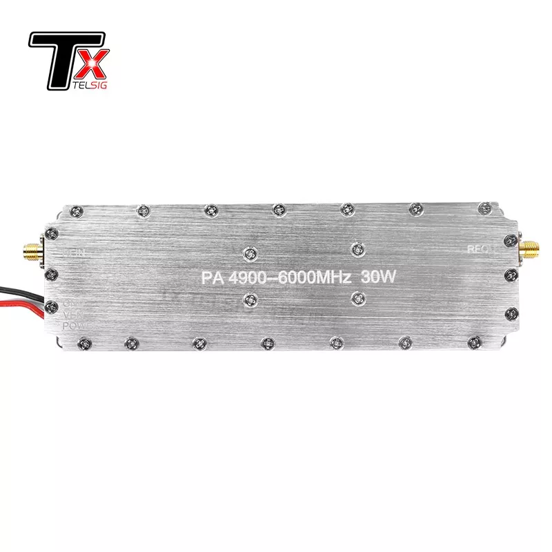 Module Amplifier Module 4900-6000 MHZ ໂດຍບໍ່ມີຕົວເລກດິຈິຕອນ 30 ວັດ
